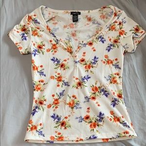 floral t-shirt